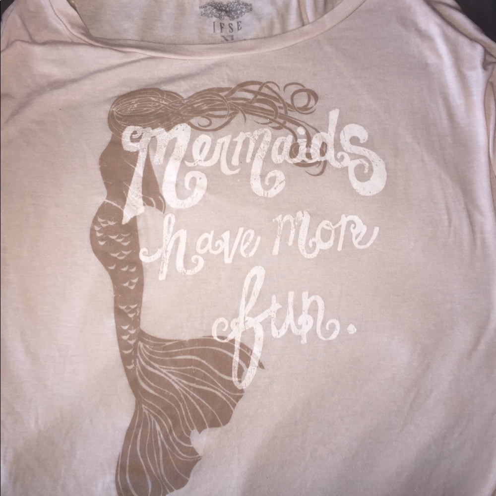 Long sleeve mermaid shirt