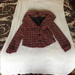 BDG wool jacket with cape hood