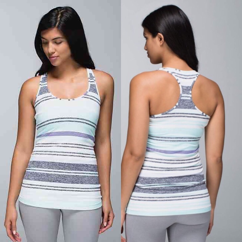 Lululemon Crb Groovy Stripe Static Wave Cadet Blue - image 3