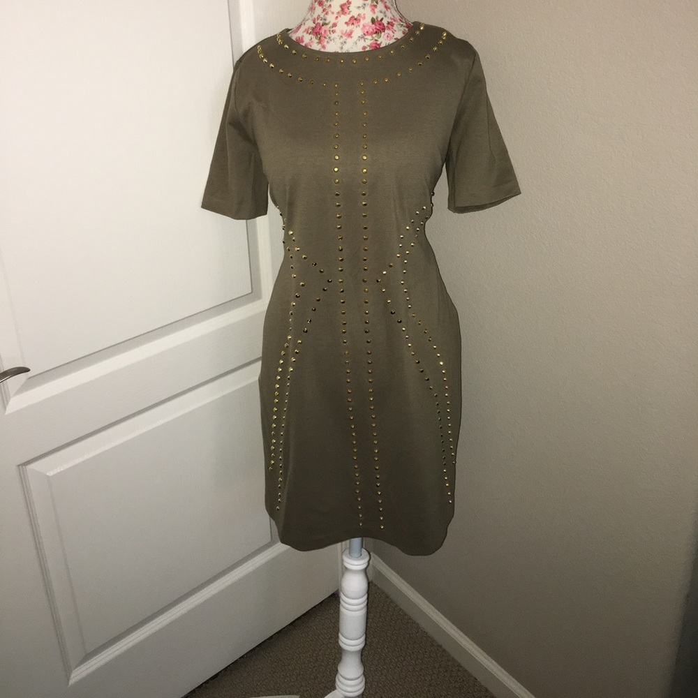Michael Kors Safari Studded Dress - Picture 2 of 4