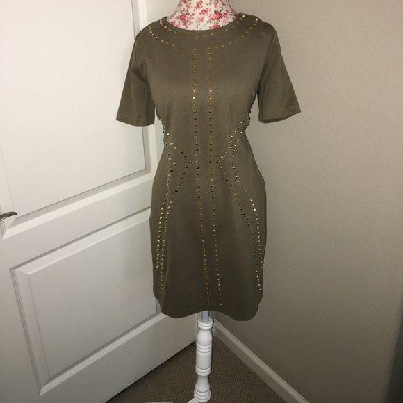 Michael Kors Safari Studded Dress - Picture 2 of 4