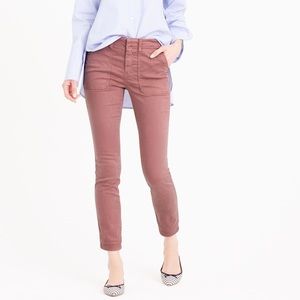 29T Jcrew Dusty Rose Cargo Skinnies
