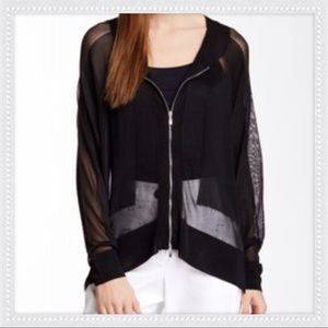 Robert Rodriguez Burnout Knit Cardigan NWT