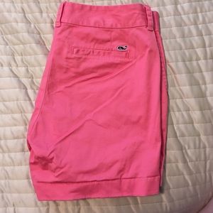 Pink Vineyard Vines shorts