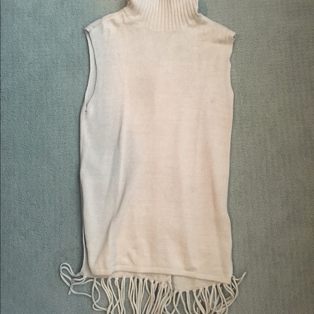 Long tank top sweater