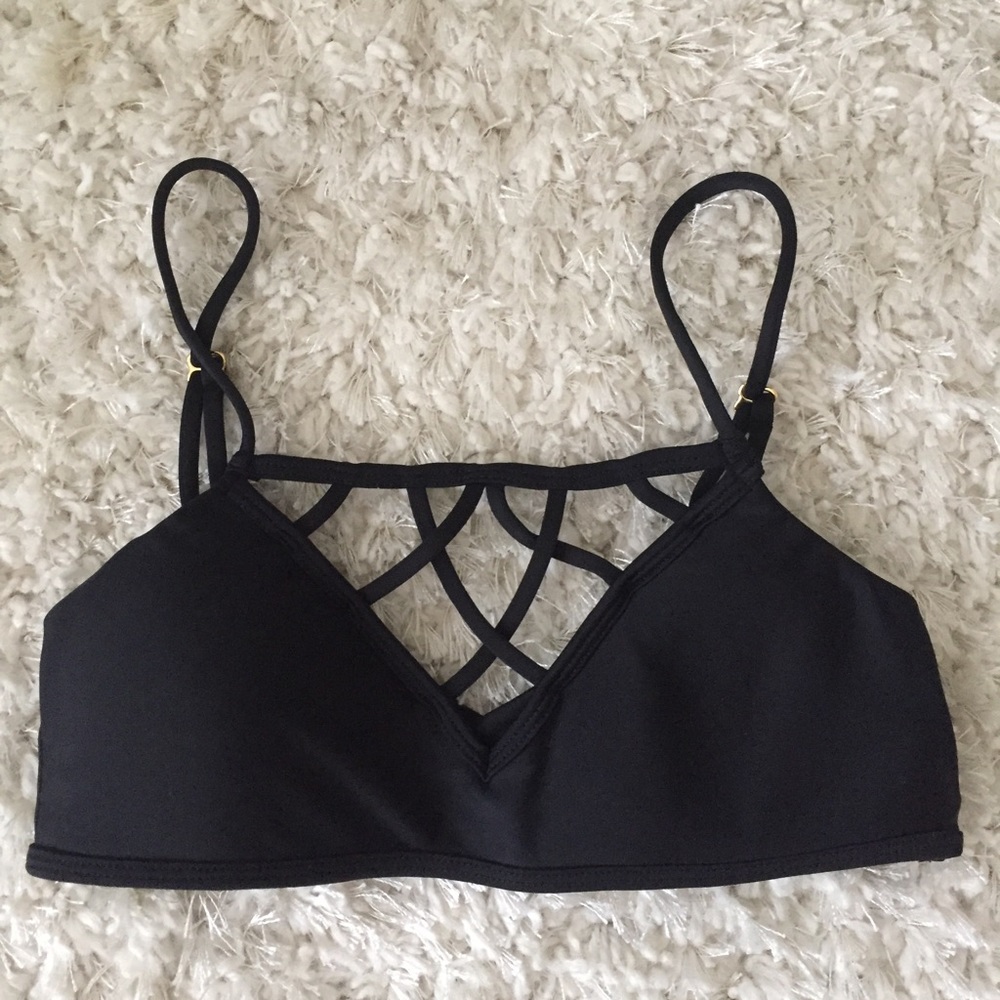 Issa De Mar Hina bikini top in Night