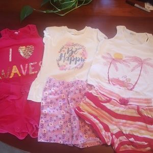 Short outfit bundle. 2 are crazy 8, one thoughskin