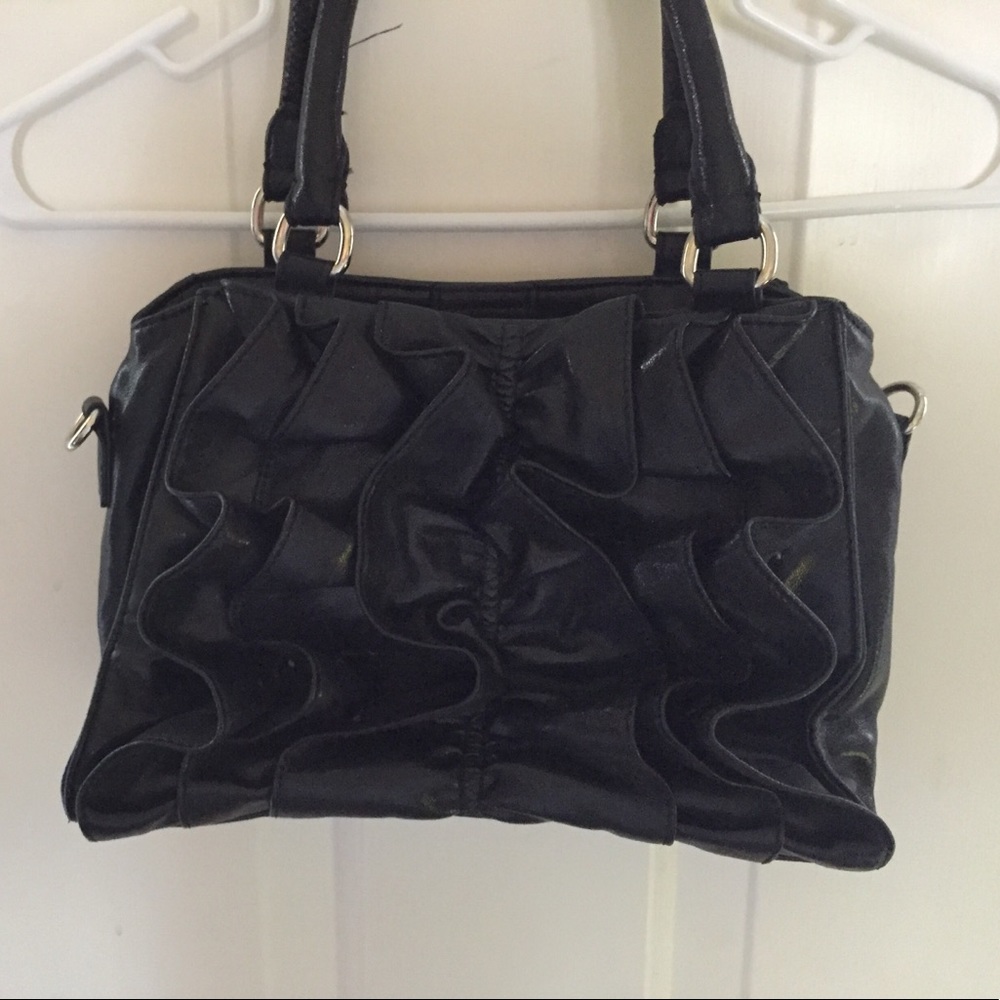 Ruffle purse