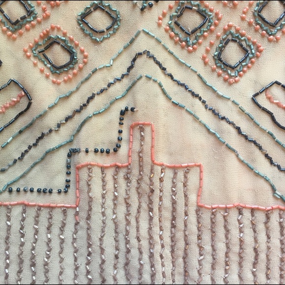 Willow & Clay Tribal Beaded Tank - Picture 2 of 8