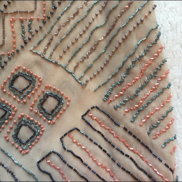 Willow & Clay Tribal Beaded Tank - Picture 3 of 8