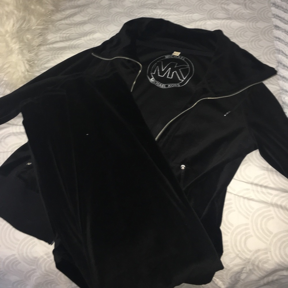 Michael Kors velvet sweatsuit ..