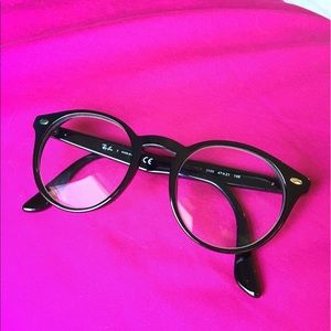 Ray-Ban Black Eyeglasses - Round