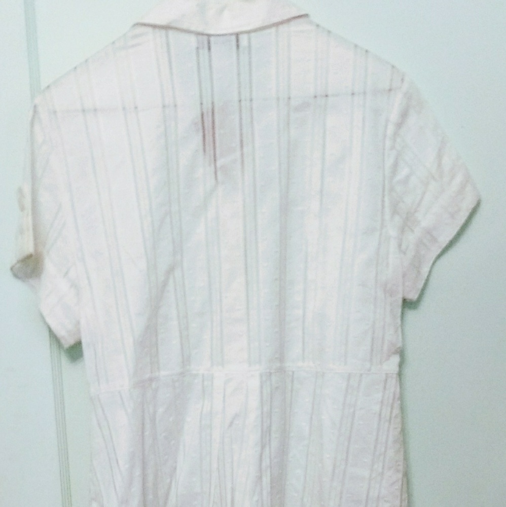 Coldwater Creek SS  Button up Blouse NWT - Picture 2 of 7