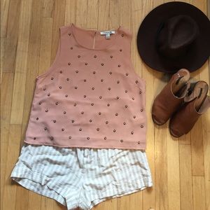 Forever 21 Beaded Shirt