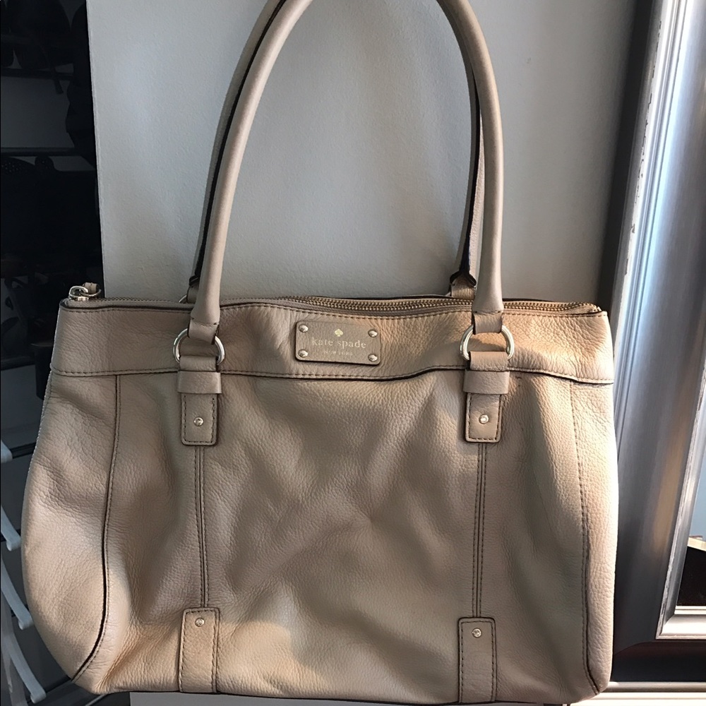 Kate Spade leather handbag.
