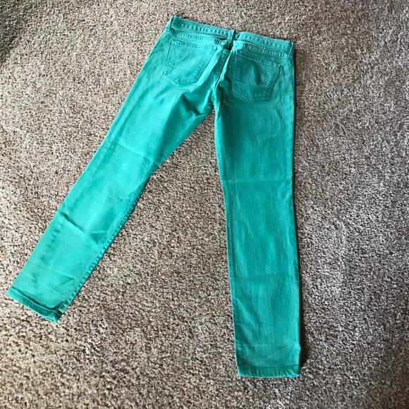Mint Green Current/Elliot Ankle Jeans - Picture 3 of 3