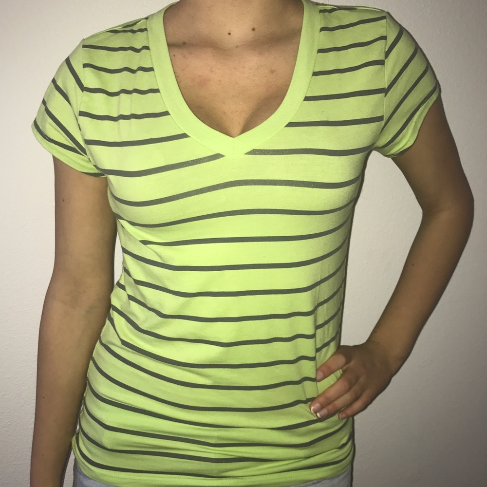 Green Striped T-Shirt
