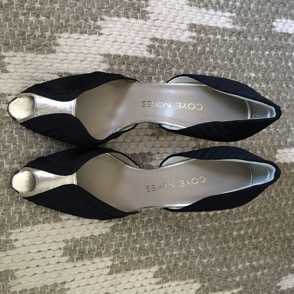 Coye Nokes Satin Ella Heels