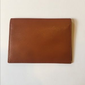 Brown Leather Banana Republic card holder