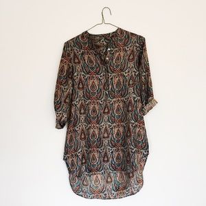 Paisley Shift Dress
