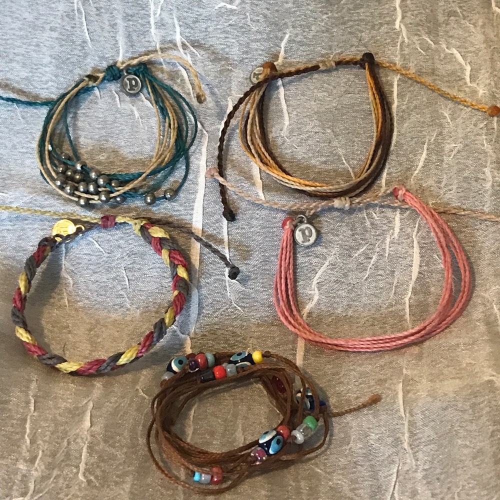Mixed lot Pura Vida bracelets