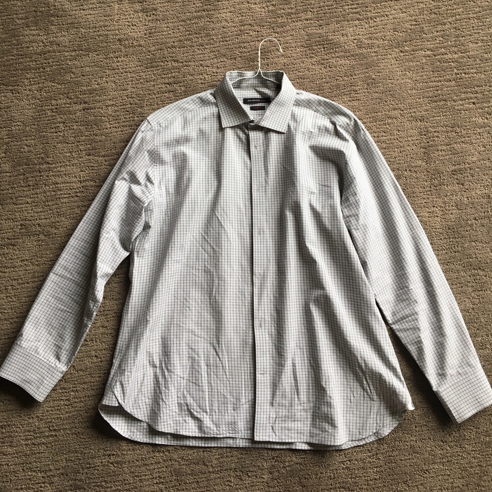 John Varvatos men's dress shirt. Slim fit