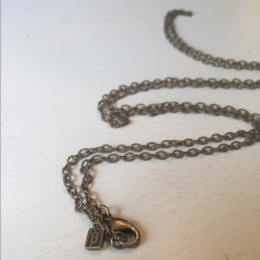 Waxing Poetic 30" brass chain