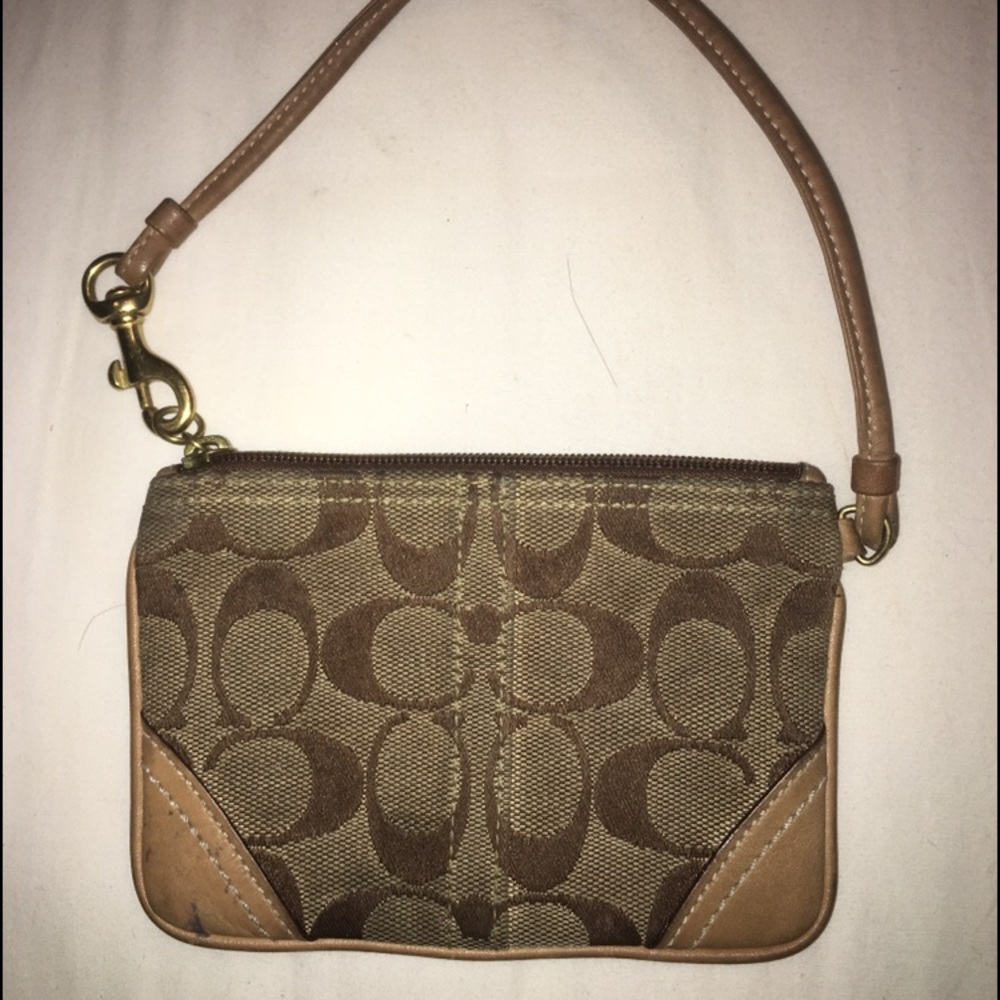 Authentic Coach Wristlet