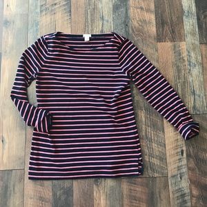 J Crew Stripped Tee, XS