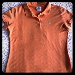 Lacoste 2 button polo shirt