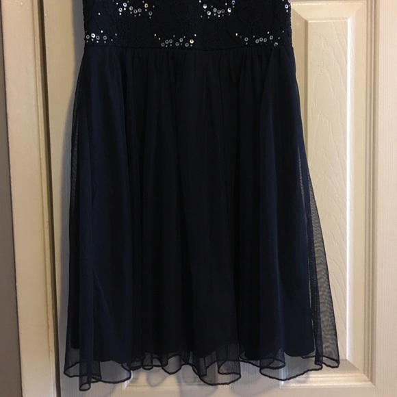 Lots of Love by Speechless Sz 5 navy dress 👗 - Picture 3 of 4