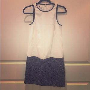 Tweed + Cotton Work Dress