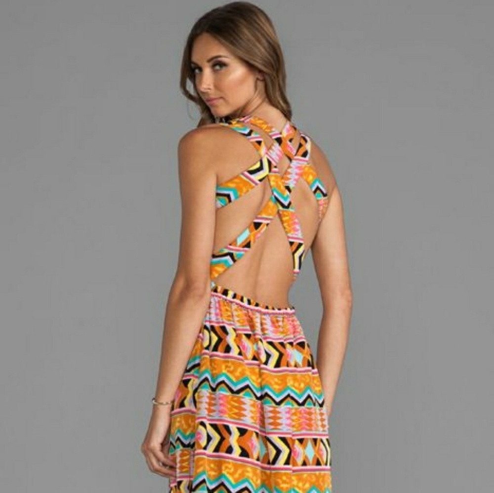 Lovers + Friends Kitty Cat Maxi