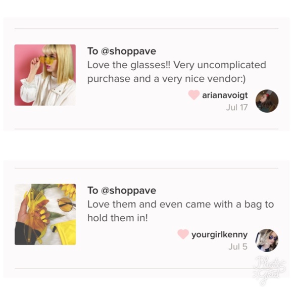 .🌻 Last one "It's Vintage" Sunglasses aviators - Picture 4 of 5