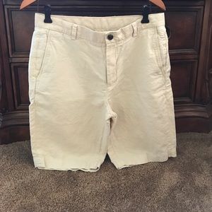 Men's Brooks brothers linen shorts