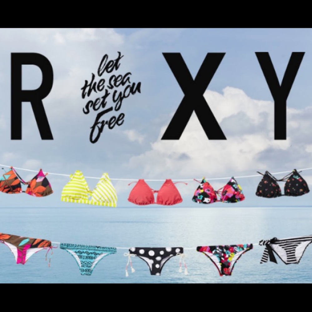 ROXY FLORAL BIKINI TOP