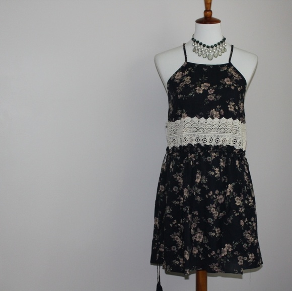 Floral Print Slip Dress - Picture 5 of 7