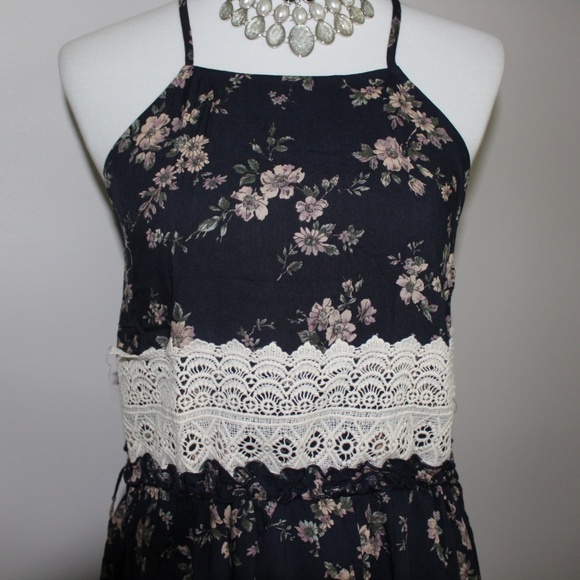 Floral Print Slip Dress - Picture 6 of 7
