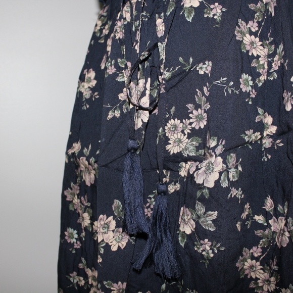 Floral Print Slip Dress - Picture 7 of 7