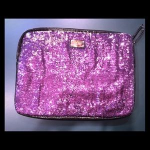 NINE WEST 15" Laptop Purple Sequin Case