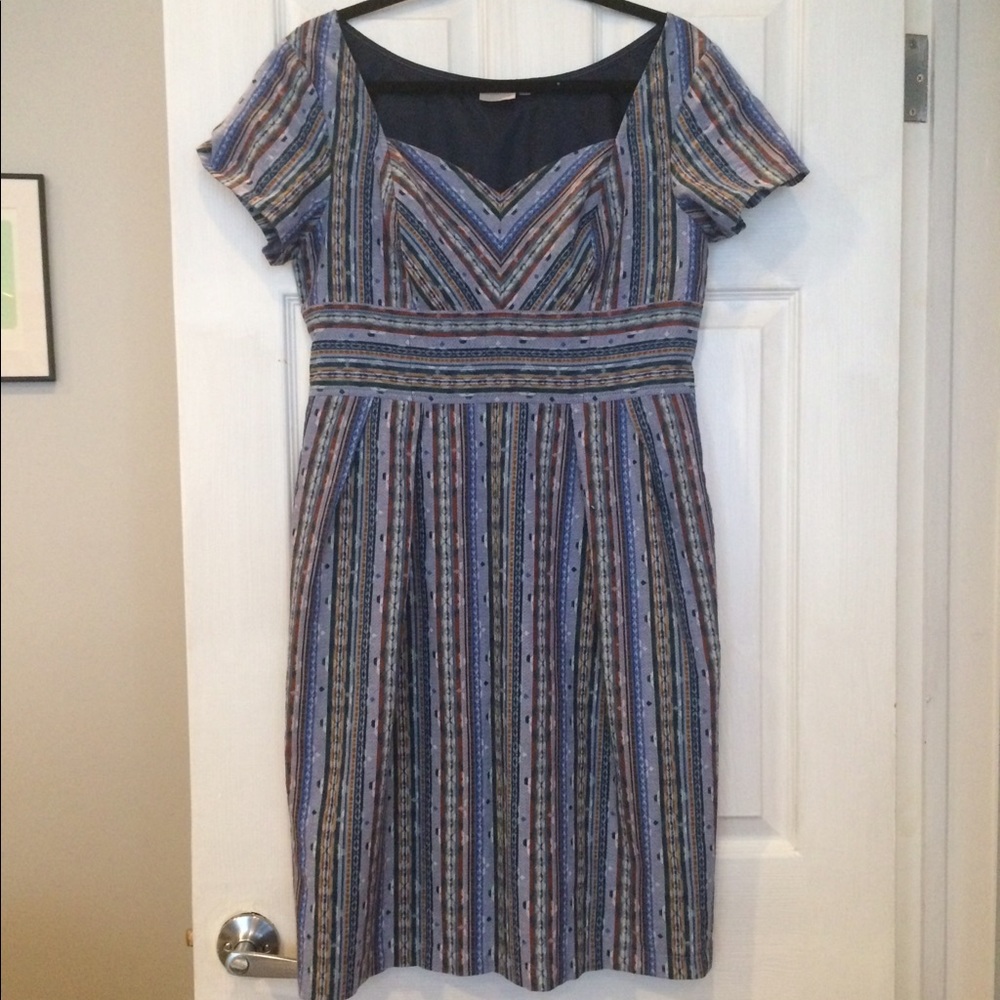 eShakti ikat tribal print dress