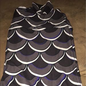 NWOT mermaid printed leggings TC