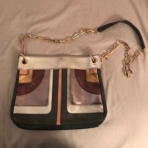 Liz Claiborne Metallic Crossbody Bag