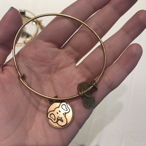 Elephant Alex and Ani bracelet