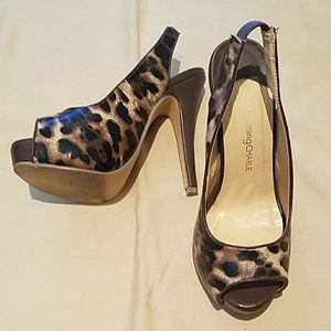 Lepoard/Brown Charming Charlie Pumps