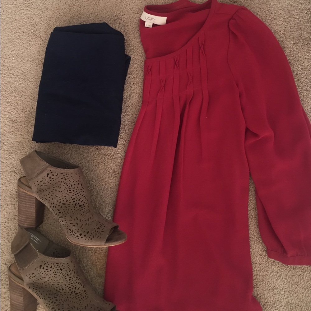 Small/Medium fuchsia Loft Top