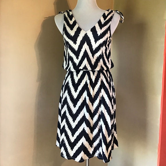 Lucky Brand Chevron Sundress - Picture 1 of 4