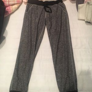 Black and grey yoga joggers from Pink!