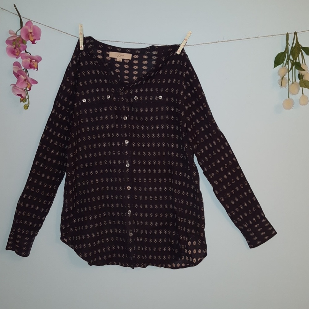 Dark blue with white detail