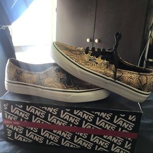 Vans Snakeskin Shoes